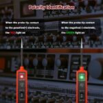 Power Circuit Probe Tester, 6V-24V DC Test Light, Automotive Short Circuit Located and Component Activated, 12V Auto Electrical Tester, Polarity Identify with LED Light, Overload Protection - Image 4