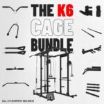 Mikolo Power Cage, Power Rack with Cable Crossover System, 1500LBS Squat Rack with LAT Pull Down System, Workout Cage with Pulley System for Fitness Home Gym - Image 8