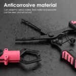 mouhike Fishing Pliers Fish Lip Gripper Fishing Tool Kit Muti-Function Saltwater Fishing Line Cutter Hook Remover with Sheath Lanyard, Fly Ice Fishing Gear Fishing Gifts for Men Women - Image 4