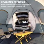 UNP SUV Dome Tent for Camping, Outdoor 6 Person Car Camping Tent, Easy Set Up SUV Tailgate Tent with Rainfly 10' x 10' Vehicle Camping Tent - Image 4