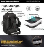 Expandable 40-64L Military Tactical Backpack 3 Day Bag Hiking Gym Sport Camping - Image 5