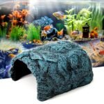 Hide Cave Aquarium Decorations-Premium Resinous Natural Hideout Fit for Aquariums & Terrariums, Reptiles, Amphibians, Fish Playground - Image 5