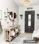 Capslpad Wood Beaded Flush Mount Ceiling Light Antique Rustic Mini Chandelier 3-Light White Boho Light Fixture for Dining Room,Nursery Room,Bedroom,Girl Room,Hallway,Entryway,Passway - Image 3