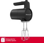 KitchenAid Go™ Cordless Hand Mixer - battery sold separately, KHMR700, Black Matte - Image 3