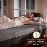 EGOHOME 12 Inch Queen Memory Foam Mattress for Back Pain, Cooling Copper Gel Bed in a Box, Foam Made in USA, CertiPUR-US Certified, Therapeutic Medium Firm, Double 60x80x12 Black - Image 5