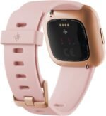 Fitbit Versa 2 Health & Fitness Smartwatch with Heart Rate, Music, Alexa Built-in, Sleep & Swim Tracking, Petal/Copper Rose, One Size (S & L Bands Included) (Renewed) - Image 5