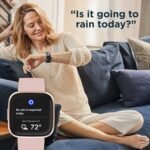 Fitbit Versa 2 Health & Fitness Smartwatch with Heart Rate, Music, Alexa Built-in, Sleep & Swim Tracking, Petal/Copper Rose, One Size (S & L Bands Included) (Renewed) - Image 6