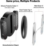 Car GPS Tracker for Vehicles Worldwide GPS Tracker for Vehicles Work with Find My (iOS Only), Car Vehicle Tracking Anti-Lost Locator with App for Cars, Wallet, Pets, Luggage (Black) - Image 3