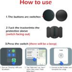Car GPS Tracker for Vehicles Worldwide GPS Tracker for Vehicles Work with Find My (iOS Only), Car Vehicle Tracking Anti-Lost Locator with App for Cars, Wallet, Pets, Luggage (Black) - Image 4