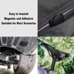 Car GPS Tracker for Vehicles Worldwide GPS Tracker for Vehicles Work with Find My (iOS Only), Car Vehicle Tracking Anti-Lost Locator with App for Cars, Wallet, Pets, Luggage (Black) - Image 5