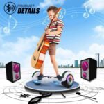 CBD Scooter with Corlorful LED Lights,6.5" Wheels, Dual 300W Motor Scooter for Kids Girls Boys Adults, All Ages - Image 3