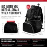MODERN NEEDS Ready Pack 35L — Foldable Backpack for Travel | Lightweight, Water Resistant Hiking Daypack | Compact, Packable Backpack for Men & Women | Great for Camping & Daily Use - Image 5