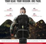 MODERN NEEDS Ready Pack 35L — Foldable Backpack for Travel | Lightweight, Water Resistant Hiking Daypack | Compact, Packable Backpack for Men & Women | Great for Camping & Daily Use - Image 7