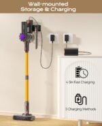 Cordless Vacuum Cleaner, 450W 40KPA Vacuum Cleaners for Home, 45Mins Lightweight Stick Vacuum with Advanced Green Light Tech, Rechargeable Battery Vacuum for Carpet,Pet Hair,Hardwood Floor - Image 6