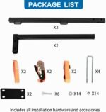 RV Tote Tank Carrier, RV Bumper Mount Tote Tank Holder with 2 Extra Premium Ratchet Straps, Fit Max 4.5" Bumper - Image 5