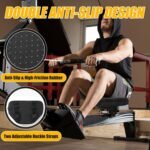 MABOZOO Exercise Bike Seat Cushion, Comfort Recumbent Bike Seat Cushion Stationary Pad with Washable Cover, Foam Rower Mat Pad for Rowing Machine, Bicycle - Image 3