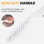 Pet Hair Comb, 2025 New Multifunctional Pet Grooming Brush Pet Hair Comb Tear Stain Removal, Fine-Tooth Stainless Grooming Massage Comb Stainless for Small Dogs Puppies - Image 4