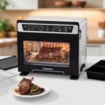 Cuisinart 15-in-1 Extra-Large Digital Air Fryer Oven with 9"x13" 2-in-1 Pan, Air Fry 4 Lbs of Wings, Cook a 13 Lb Turkey or 5+ Lb Chicken, Toast 9 Slices of Bread, and Bake a 13" Pizza, TOA-112 - Image 3