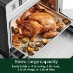 Cuisinart 15-in-1 Extra-Large Digital Air Fryer Oven with 9"x13" 2-in-1 Pan, Air Fry 4 Lbs of Wings, Cook a 13 Lb Turkey or 5+ Lb Chicken, Toast 9 Slices of Bread, and Bake a 13" Pizza, TOA-112 - Image 4