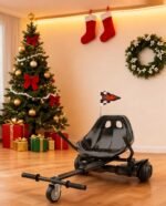 Go Kart Seat Attachment for Self-Balancing Scooter – Adjustable Frame Fits 6.5", 8", 10" Balance Boards, Easy Install, Safe & Fun Ride for Kids and Adults, Ideal for Gifts - Image 3