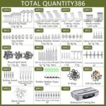 397 Pcs Fishing Accessories Kit Tools Include Backpack Fishing Tackle Box with Hooks Weights Sinkers Spinner Blade Gear - Image 3