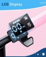 Hiboy ES1/Q2 Lite Electric Scooter with Seat for Kids Ages 4–10, LED Lights, UL Certified, 6.5–9.3 MPH, 40–100W Motor, Easy Control - Image 5