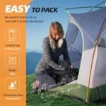 MEREZA Flannel Sleeping Bag for Adults XL, Large Wide Sleeping Bags for Camping Mens Warm Cotton Sleeping Bag 4 Season Warm & Cool Weather - Image 6