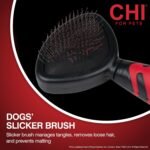 CHI for Dogs Small Dog Detangling Kit - 3-Piece Grooming Set with Detangling Spray, Double-Sided Brush, and Slicker Brush - Dog Grooming Essentials for Coats and Tangles - Image 5