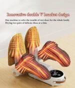 Electric Shoes Dryer, Portable Quiet Boot Dryer with Timer Constant Temperature, Extendable Head, Smart Boot Deodorizer for Work Boots Gloves Hats Socks Ski Boots (US Plug 110V) - Image 3