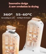 Electric Shoes Dryer, Portable Quiet Boot Dryer with Timer Constant Temperature, Extendable Head, Smart Boot Deodorizer for Work Boots Gloves Hats Socks Ski Boots (US Plug 110V) - Image 5