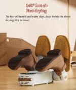 Electric Shoes Dryer, Portable Quiet Boot Dryer with Timer Constant Temperature, Extendable Head, Smart Boot Deodorizer for Work Boots Gloves Hats Socks Ski Boots (US Plug 110V) - Image 6