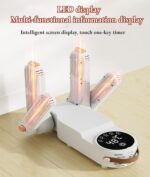 Electric Shoes Dryer, Portable Quiet Boot Dryer with Timer Constant Temperature, Extendable Head, Smart Boot Deodorizer for Work Boots Gloves Hats Socks Ski Boots (US Plug 110V) - Image 8