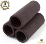 SunGrow Betta & Shrimp Ceramic Shelters, 2.8 x 1.8 x 0.6 Inches, Small Reptile & Lizard Hiding Cave Connected Tubes, Aquarium Decor - Image 3