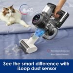 Tineco Pure ONE S11 Cordless Vacuum Cleaner, Smart Stick Handheld Cleaner Strong Suction & Lightweight, Cordless Handheld Vacuum Deep Clean Hair, Hard Floor, Carpet, Car (Pure ONE S11 Grey) - Image 4