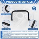 Valve Spring Compressor Set, 12PCS Valve Spring Clamp Removal Tool with Valve Lapping Tool for Motorcycle, ATV, Car, Small Engine Vehicle Equipment - Image 4