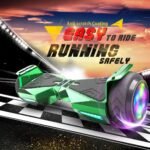 HOVERSTAR hoover boards for a 7-12 year old Chrome Color Flash Wheel,Built-in wireless speaker,hoverboard adult range of over 10 miles, hoverboard for All Ages (GREEN) - Image 5