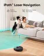 eufy Like-New L60 Robot Vacuum, Ultra Strong 5,000 Pa Suction, iPath Laser Navigation, for Deep Floor Cleaning, Ideal for Hair, Hard Floors (Renewed) - Image 4