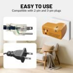 MAXKOSKO 2 PCS Freeze Thermostatically Controlled Outlet，Automatically Turn On Below 38 °F and Off Over 50 °F - Image 3