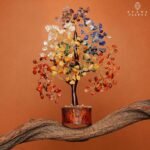 Crystal Tree of Life 7 Chakra Healing Crystals Trees for Home Decor, Office Desk Decor, Boho Decor, Handmade Bonsai Trees for Positive Energy, Money, Good Luck Birthday Gifts for Women, Mom - Image 9