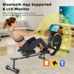 Rowing Machines for Home,Magnetic Rowing Machine,Max 264lbs Weight Capacity,Quiet Rower with Tablet Holder,16 Levels of Resistance - Image 4