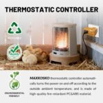 MAXKOSKO 4 PCS Freeze Thermostatically Controlled Outlet，Automatically Turn On Below 38 °F and Off Over 50 °F - Image 4