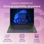 Oemgenuine Lenovo ThinkPad E16 Gen 2, WUXGA 16" Display, Intel Ultra 5-125U, 16GB DDR5 RAM, 512GB NVMe, Fingerprint, Backlit KB, WiFi 6E + BT, RJ-45, FHD Webcam, W11P, Business Laptop - Image 4
