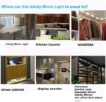 Led Vanity Mirror Lights, Hollywood Style Vanity Make Up Light, 10ft Ultra Bright White LED, Dimmable Touch Control Lights Strip, for Makeup Vanity Table & Bathroom Mirror, Mirror Not Included - Image 6
