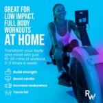 Air Rowing Machine | Foldable Gym-Quality Rower Machine for Home Gym | 10- Damper Levels Cardio for Full-Body Workout | for Home Use with LED-Monitor - Image 5