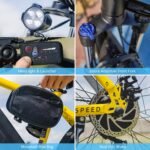 HOVERFLY OUREA 26" Electric Bike for Adults, 750W Peak Motor Mountain Ebike, 20MPH Up to 40 Miles, UL2849 Certified, 7-Speed, Removable Battery, Shock Absorber, Fat Tire Commuter E-Bike - Image 6