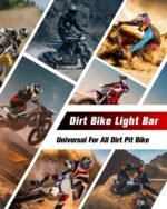 MX650 Headlight, 60W 2500LM Universal Dirt Bike LED Headlight Light Bar for MX650/500 Dirt Rocke.t And More Dirt Pit Bikes, ATVs, Minibikes, Electric Dirt Bikes - Image 6