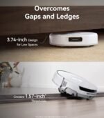 NARWAL Flow Robot Vacuum and Mop Combo, FlowWash Real-Time Self-Cleaning Track Mop, 22,000 Pa Suction, Dual-Camera AI Obstacle Avoidance, Carpet & Edge Cleaning, Self-Emptying Robot Vacuum - Image 7