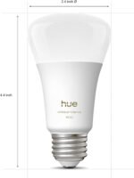 Philips Hue Smart LED A21 Bulb, White Ambiance, E26, 13.5W, Full Spectrum Light 1000K-20000K,1600 Lumens, Dimmable, Works with Alexa, Google Assistant, Apple Home, 1-Pack - Image 3