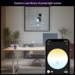 Philips Hue Smart LED A21 Bulb, White Ambiance, E26, 13.5W, Full Spectrum Light 1000K-20000K,1600 Lumens, Dimmable, Works with Alexa, Google Assistant, Apple Home, 1-Pack - Image 7