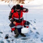 8 inch Ice Fishing Scoop Skimmer, Effort Saving Ice Fishing Gear Accessories, Ice Fishing Skimmer Scoop Out Ice Instantly, Metal Ice Fishing Equipment - Image 5